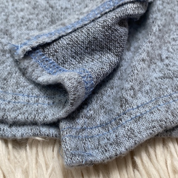 Red Lolly Open Cardigan ๐ Gray Pink & Blue - Picture 10 of 12